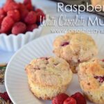 Raspberry White Chocolate Muffins www.orsoshesays.com