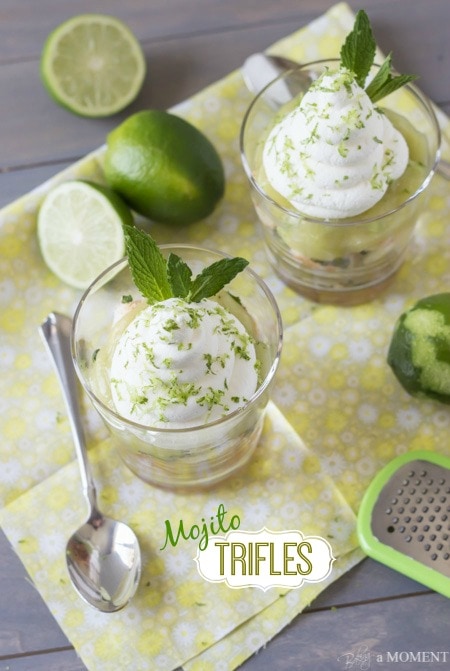 Mojito Trifles | Baking a Moment