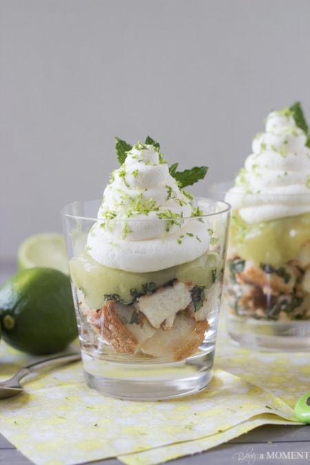 Mojito Trifles | Baking a Moment