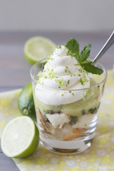 Mojito Trifles | Baking a Moment