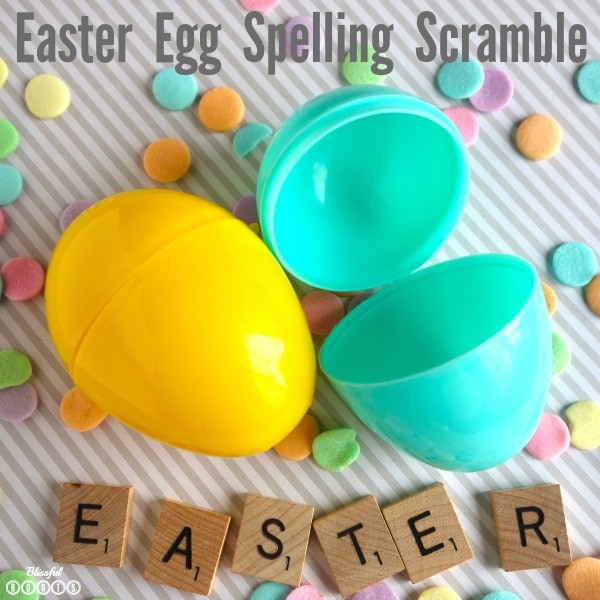 Easter Egg Word Scramble - A Spelling Game for Kids!