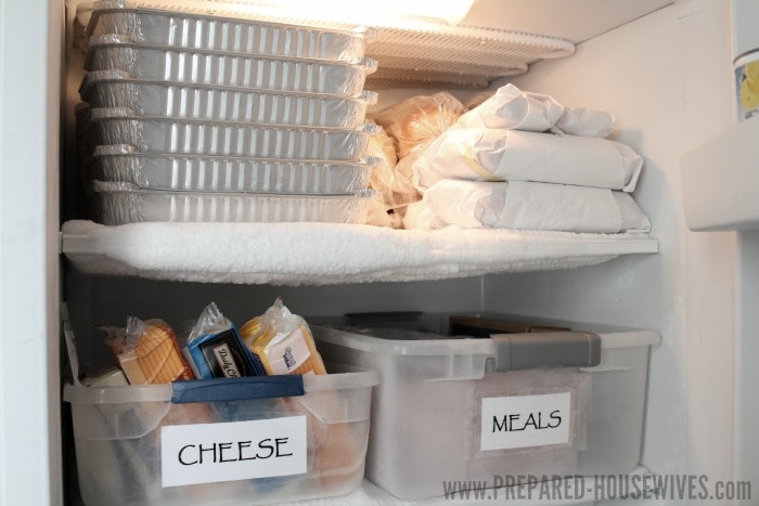 Freezer Meal Storage
