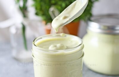 Avocado Goat Cheese Dressing from Kleinworth & Co.