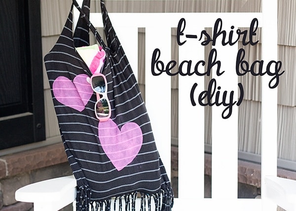 T-Shirt Beach Bag DIY... a No-Cost Summer Carryall (she: Anne)