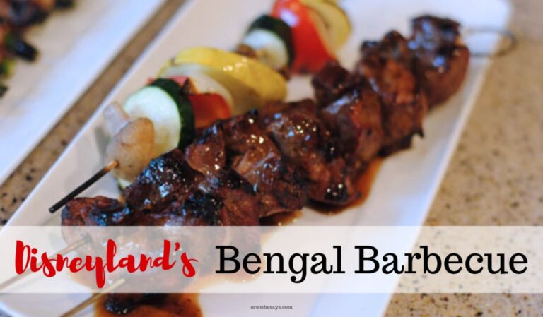 Disneyland's Bengal Barbecue Recipes roundup on www.orsoshesays.com #Disneyland #Disneylandrecipe #recipes #BBQ