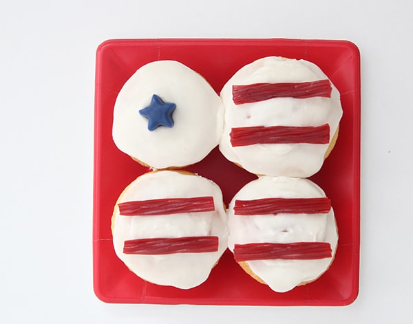 stars and stripes cupcakes