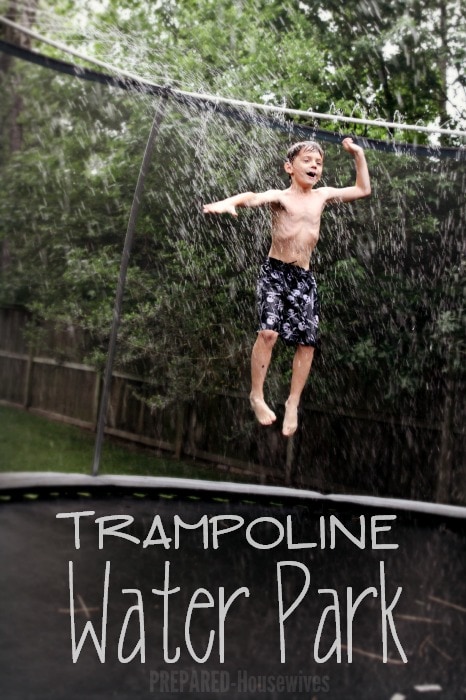 trampoline water park