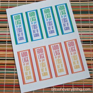 Back to School Printable... 