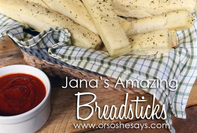 Jana's Amazing Breadsticks