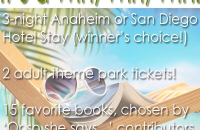 Favorite Books and California Vacation Giveaway!