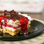 Cherry Pie Ice Box Cake from Gina @ kleinworthco.com