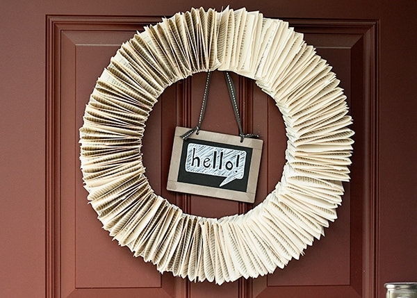 Bookpage-Wreath-DIY