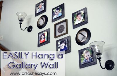 Easily Hang a Gallery Wall