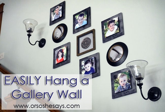 Easily Hang a Gallery Wall