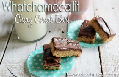 Whatchamacallit Chewy Cereal Bars