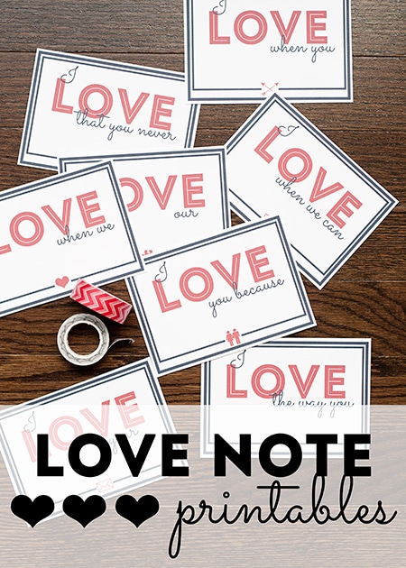 Love-Note-Printables