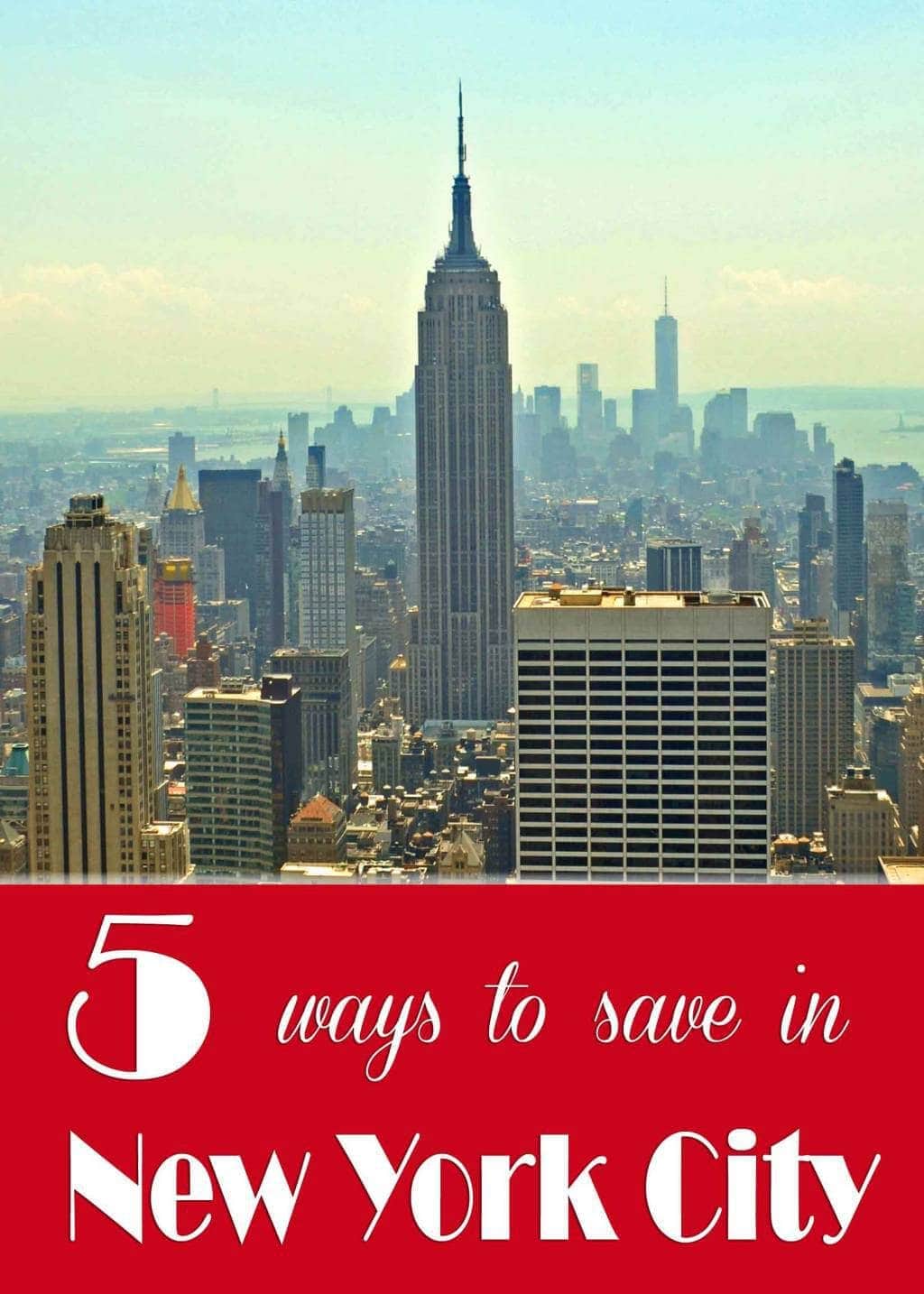 Save Money in New York City- 5 Tips for Families (she: Allison)