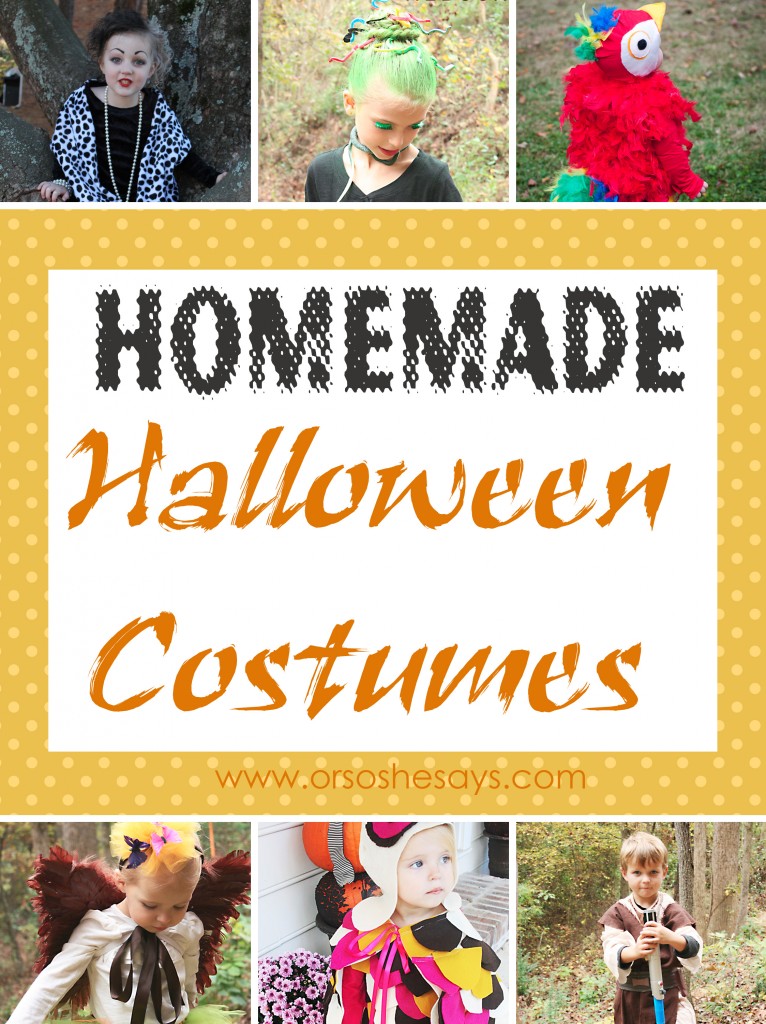 Homemade Halloween Costumes