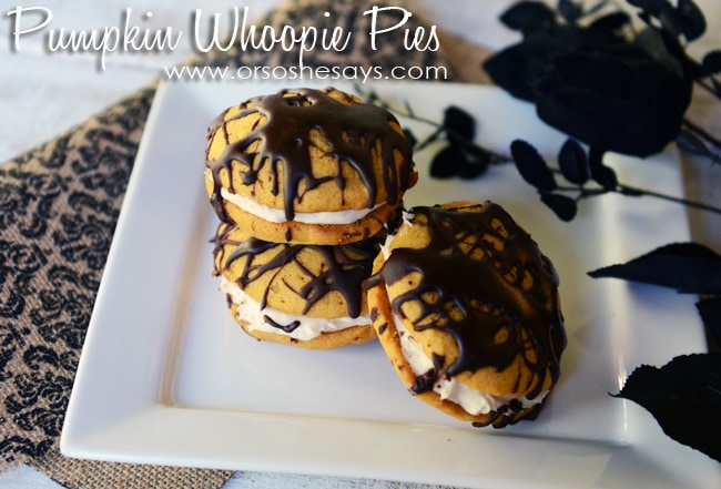 Pumpkin Whoopie Pies 2