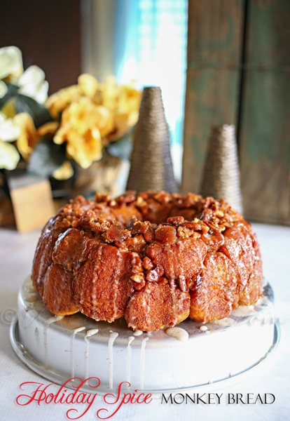 Holiday Spice Monkey Bread from Gina @ Kleinworth & Co.