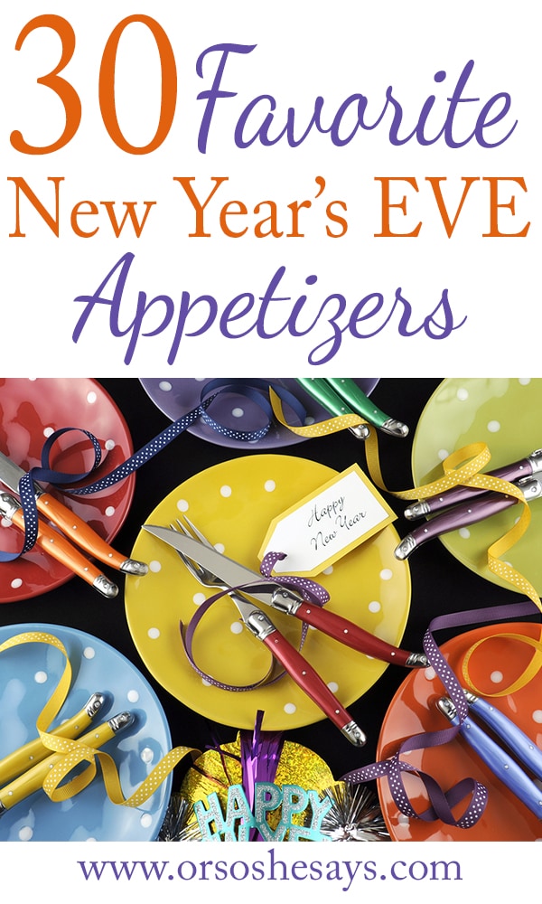 New Years Eve Appetizers