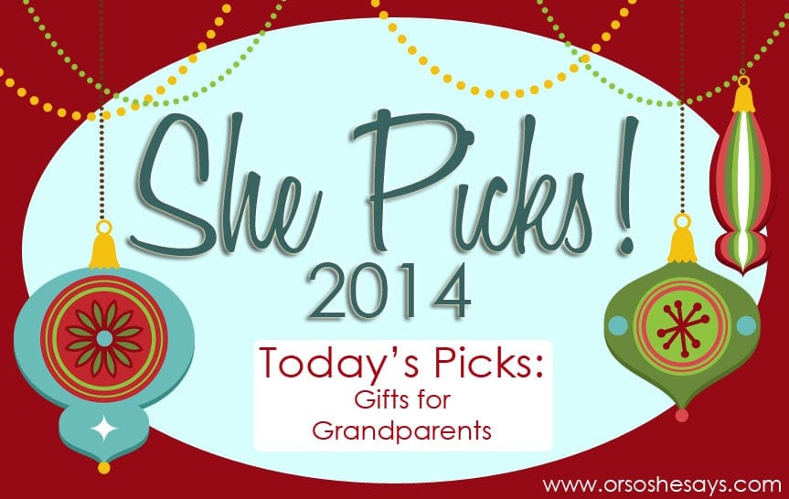 gifts for grandparents