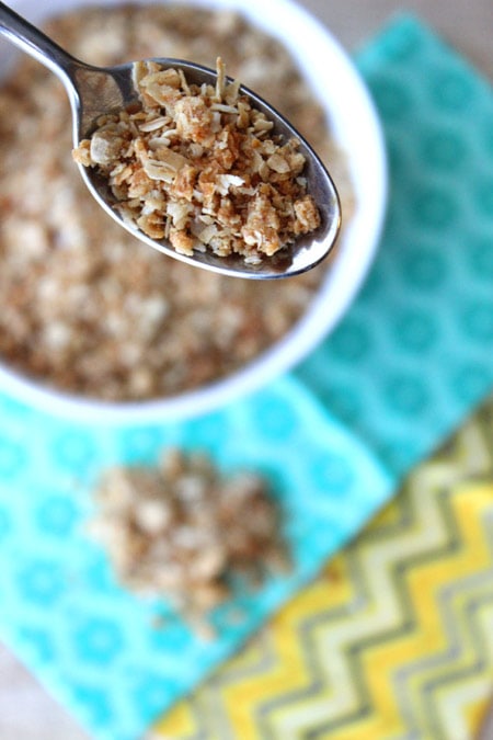 Golden Honey Granola - Easy to Make, Great on the Budget! @foodapparel