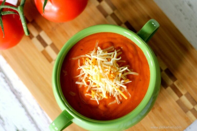 Rich Roasted Tomato Basil Soup Recipe