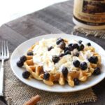 Coconut Cinnamon Waffles Recipe from @foodapparel