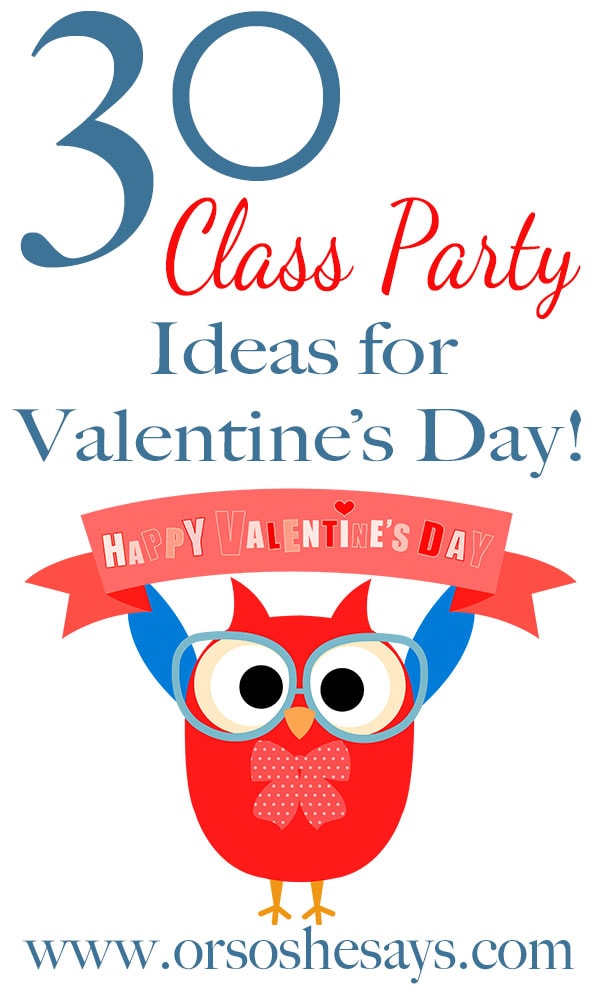 class party valentines day