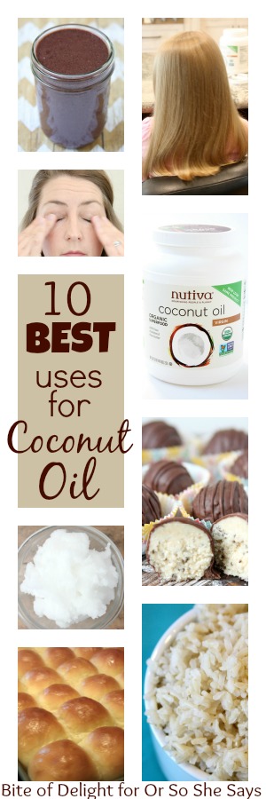 10 Best uses for Coconut Oil