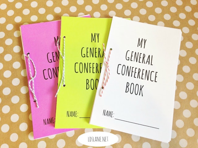 General Conference Activity Ideas #generalconference #lds #mormon 