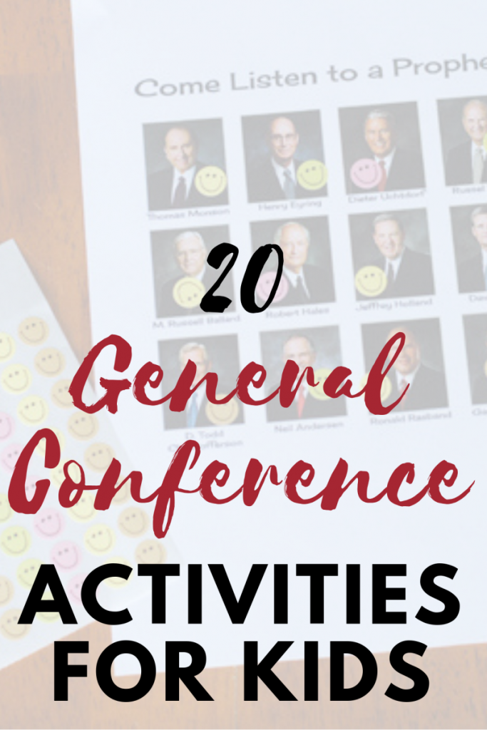 general conference activities