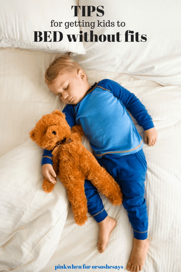 bedtime tips