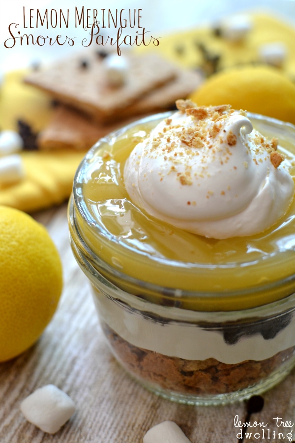 Lemon Meringue S'mores Parfaits & 24 Fun Summer Desserts!