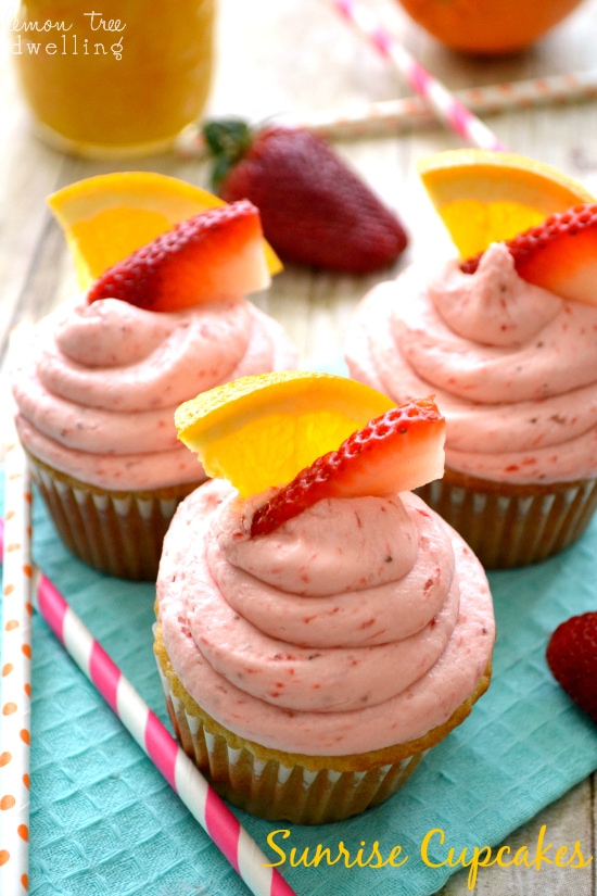 Sunrise Cupcakes & 24 Fun Summer Desserts!