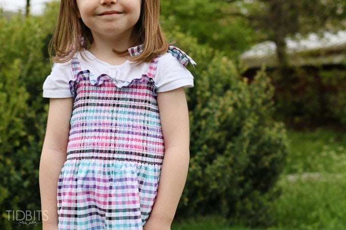 Dress From Pre-Smocked Fabric