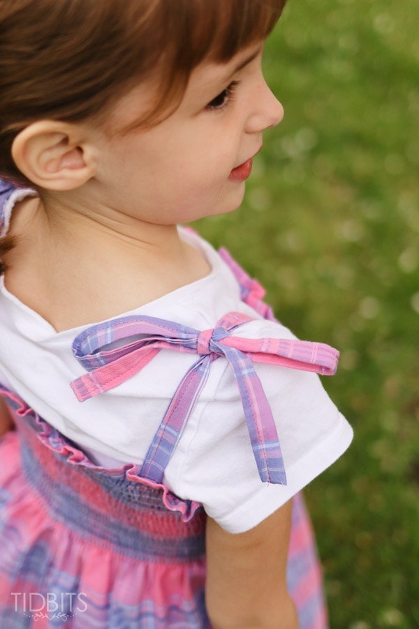 How to Make a Dress from Pre-Smocked Fabric - Tidbits