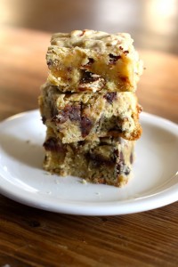 salted toffee pretzel brownies