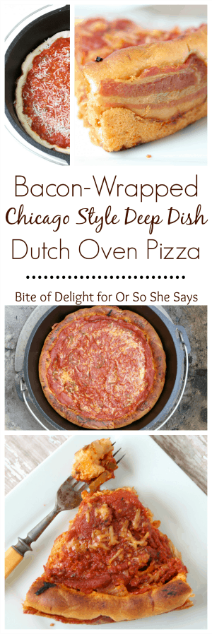 chicago style deep dish dutch oven pizza