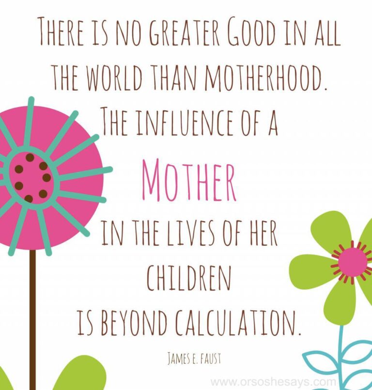 Motherhood Quote