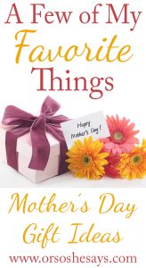 Mother's Day Gift Ideas 2015