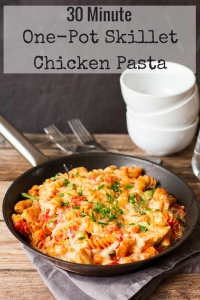 30-Minute Skillet Chicken Pasta