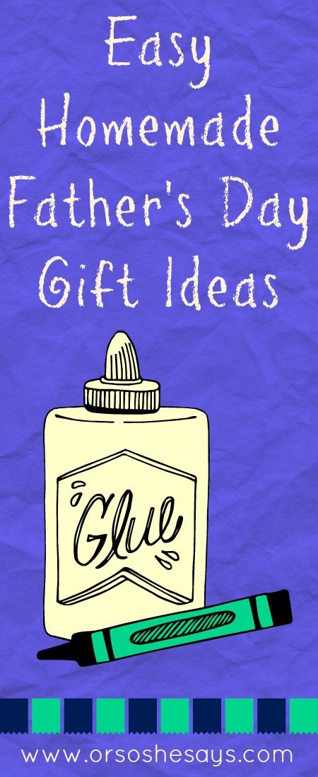 easy homemade father's day gift ideas