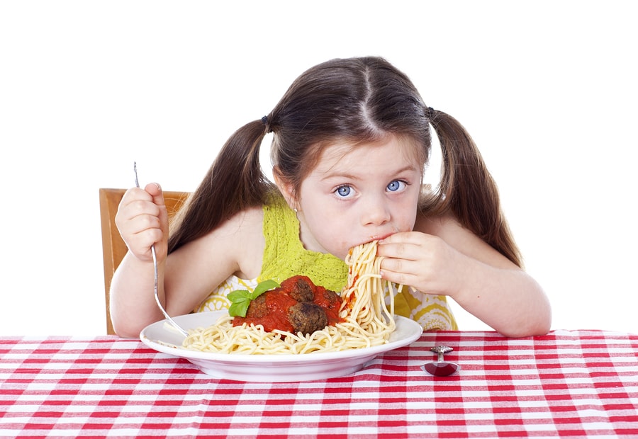 bad table manners for kids