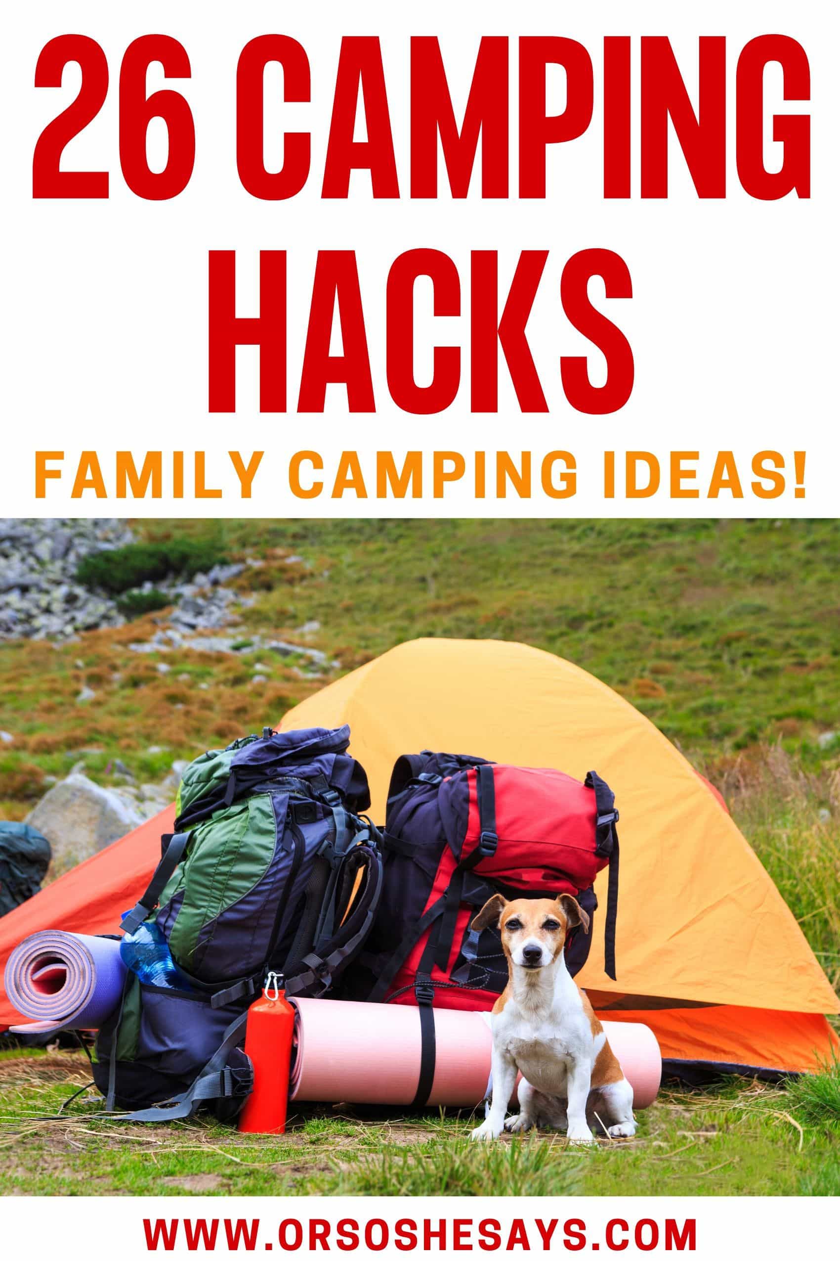 26 Cheap Camping Tips and Tricks (Hacks You'll Actually Love!!)