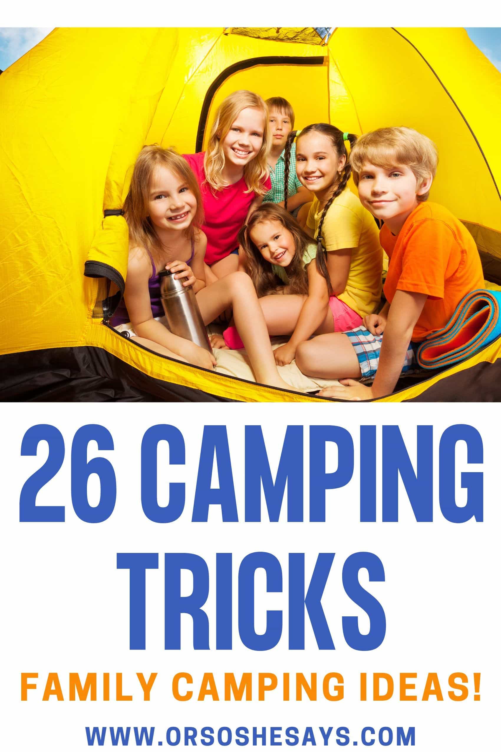 26 Cheap Camping Tips and Tricks (Hacks You'll Actually Love!!)