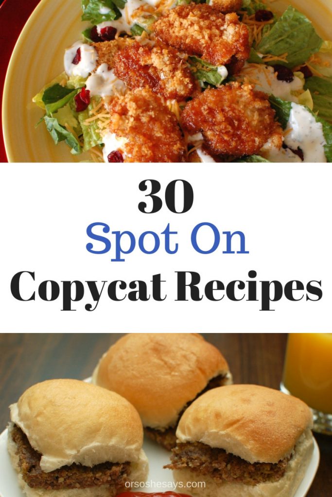 30 Copycat Recipes That Are So Spot On, It Will Blow Your Mind!