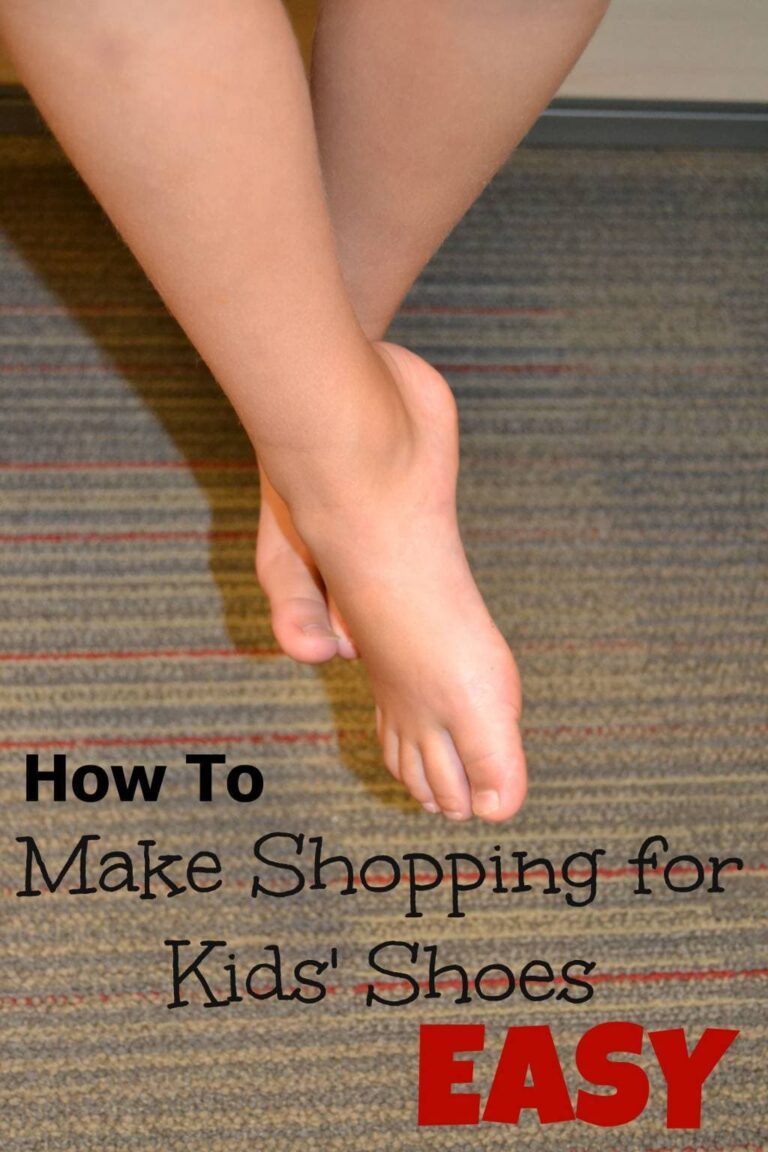How to Make Shopping for Kids’ Shoes EASY