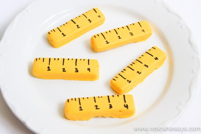 ruler cookies